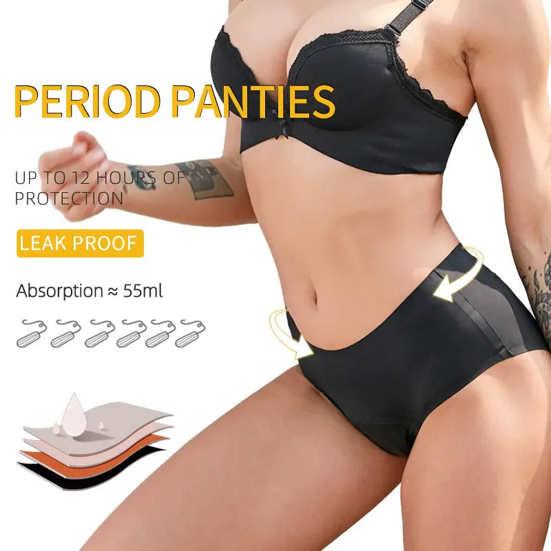 Bamboo Panties: Luxe Leak-Proof Menstrual Panties