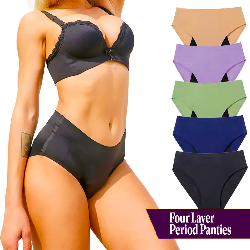 Bamboo Panties: Luxe Leak-Proof Menstrual Panties