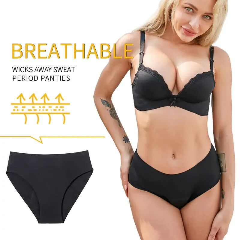 Bamboo Panties: Luxe Leak-Proof Menstrual Panties